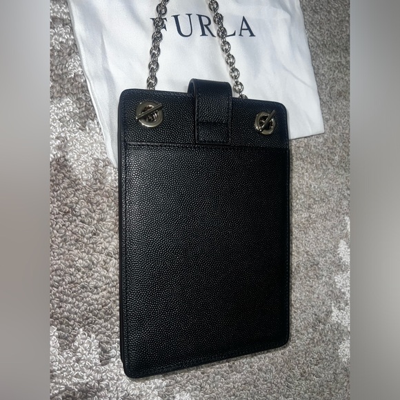 ⭐️FURLA mini crossbody Luxury Bag Like New Genuine Leather,DustBag & Bag ⭐️ - Picture 17 of 17